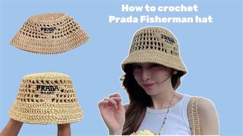 Prada crochet hat pattern